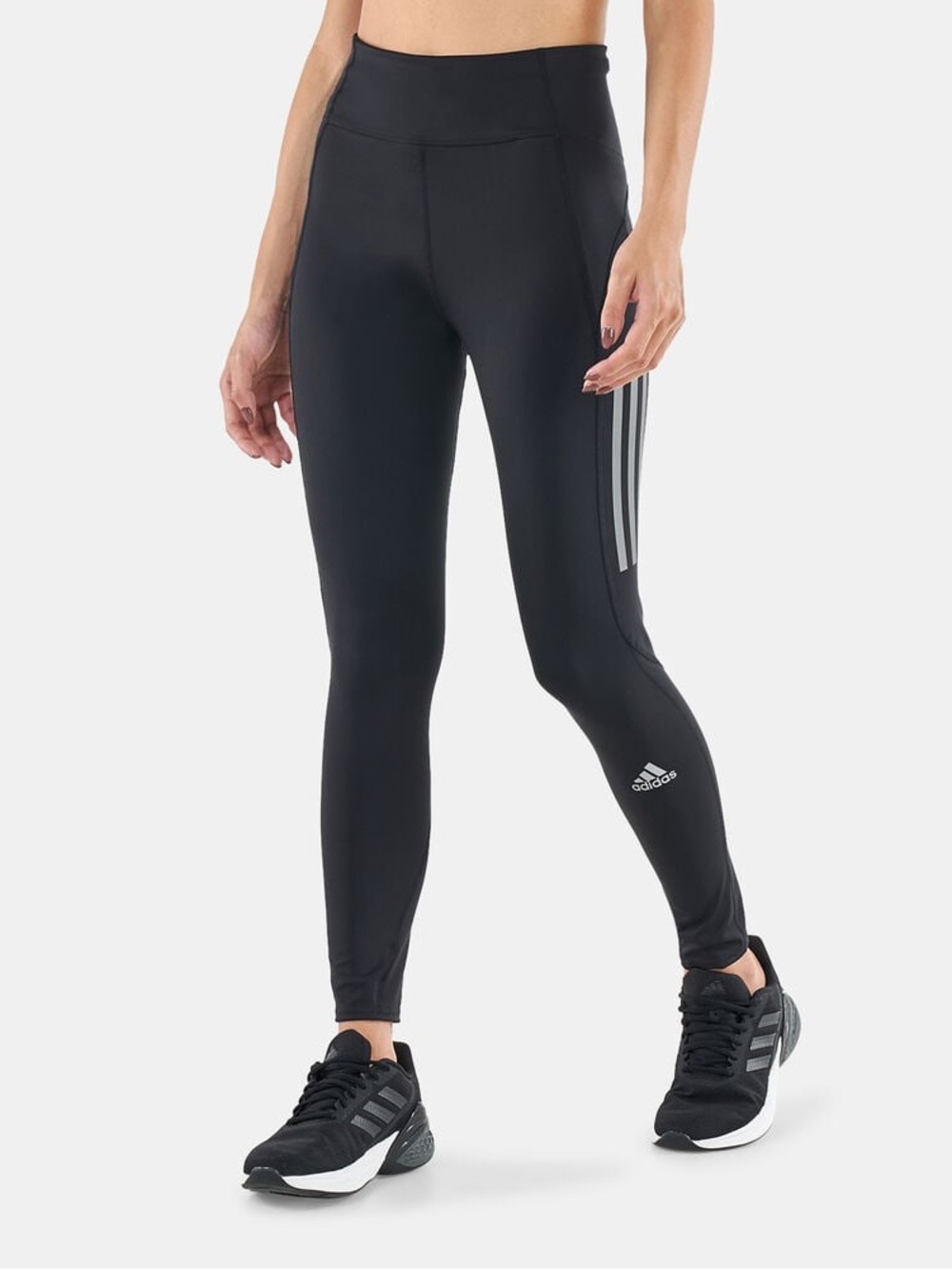 Athleta M black Ultimate Run 7/8Tights leggings zipper work out gym exercise NWT